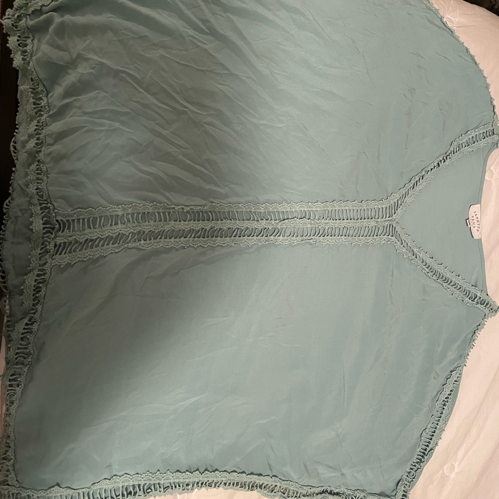 Teal Oversized Shirt